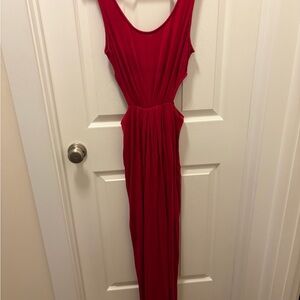 Charlotte Russe Red High Low Dress
